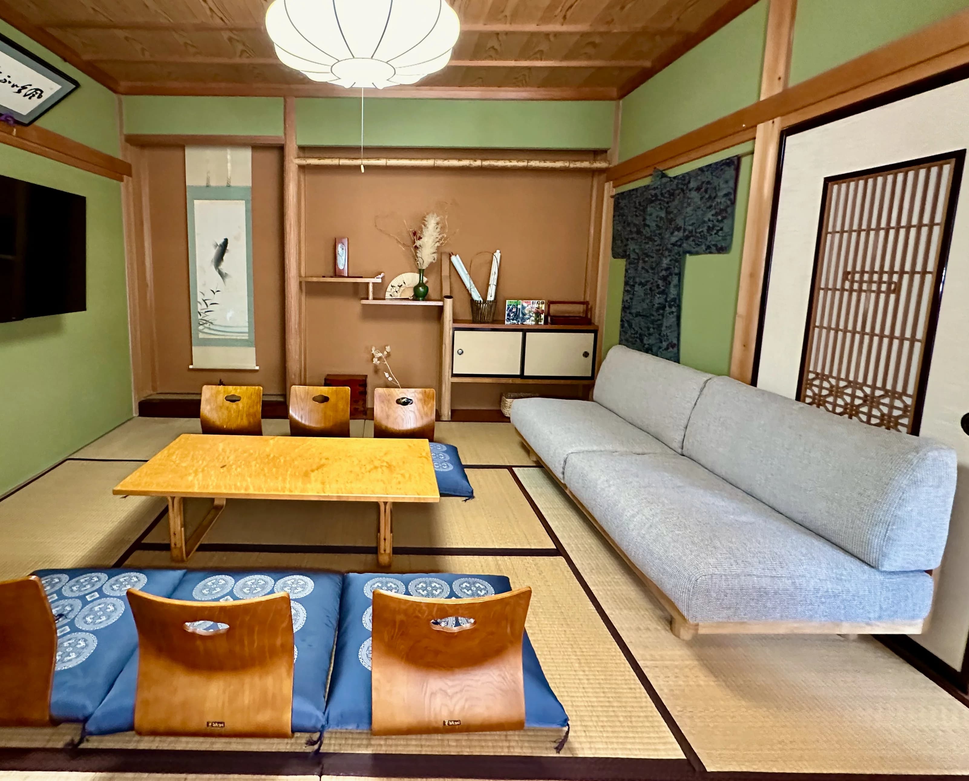 Traditional Japanese living room